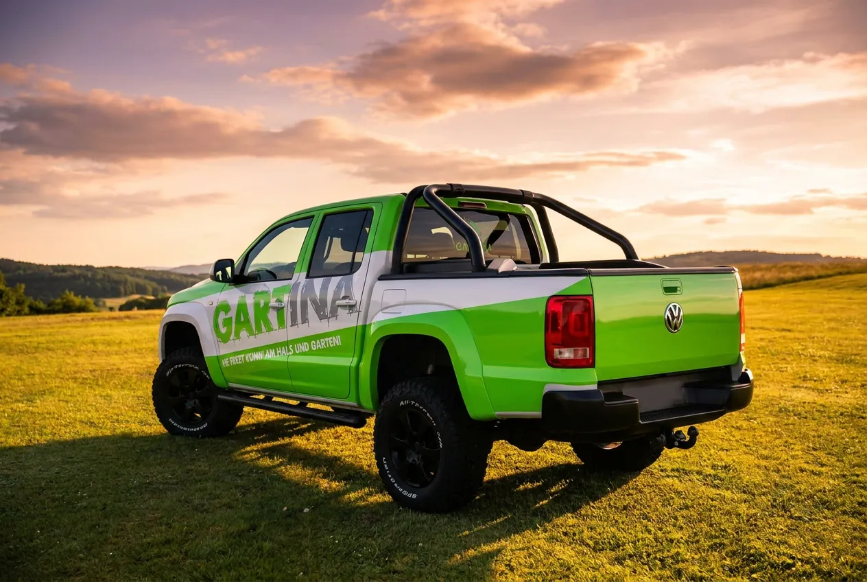 VW Amarok Umbau von Michaelis Tuning, Heckansicht