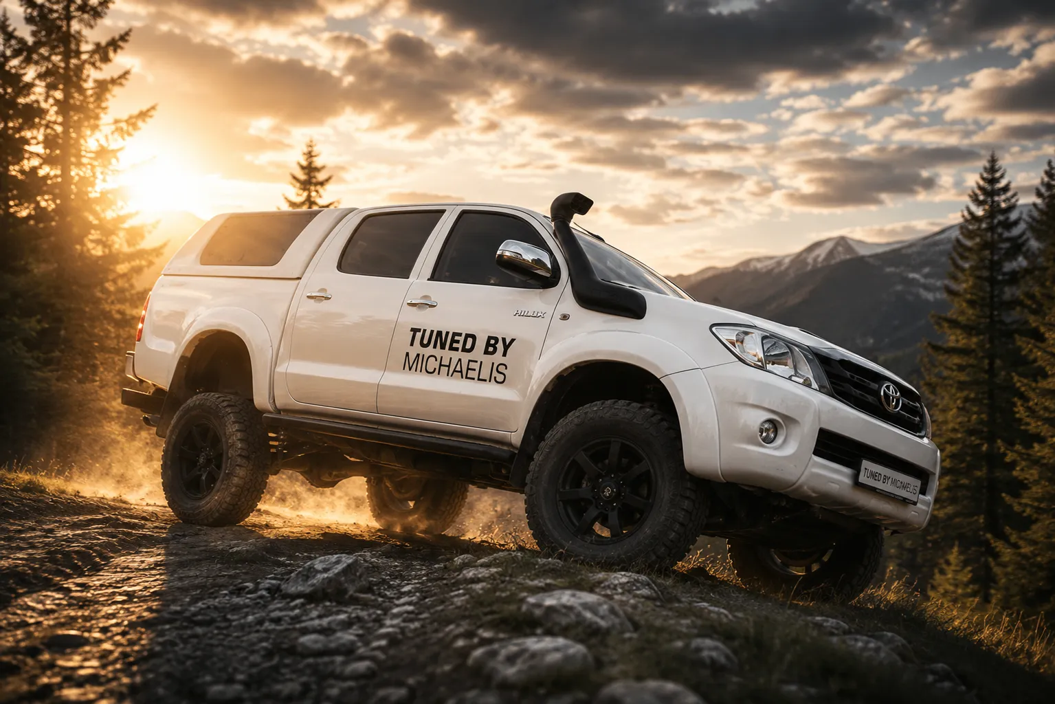 Toyota Hilux – höhergelegt von Michaelis Tuning
