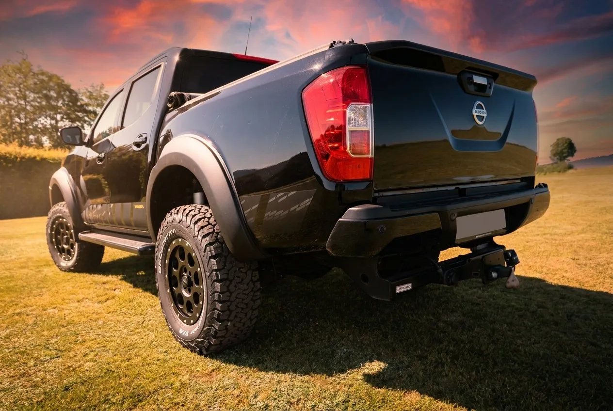 Höhergelegter Nissan NP300 Tuned by Michaelis, Frontansicht